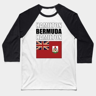 Flag of Bermuda Baseball T-Shirt